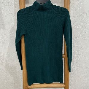 Abercrombie Long-Sleeve Mockneck Mini Sweater Dress